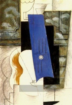 Bec a gaz et guitare 1912 Kubismus Pablo Picasso Ölgemälde
